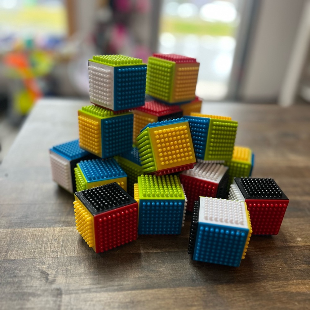 Infantino Press & Stay Sensory Blocks